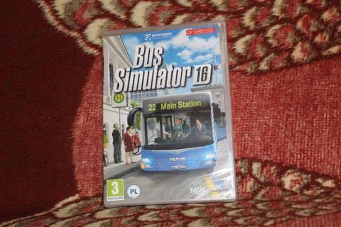Gra Bus Simulator 16 PL Nowa Folia