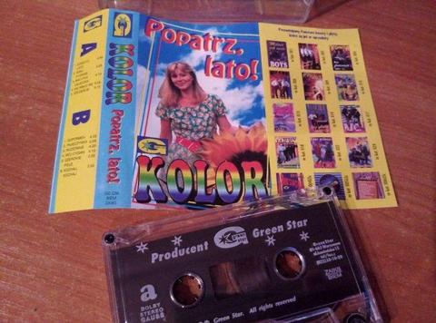 Kolor ‎- Popatrz, Lato! DISCO POLO kaseta 1996