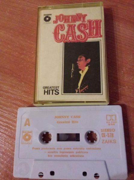 Johnny Cash ‎- Greatest Hits KASETA Muzy 1987