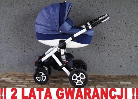 Wózek ADAMEX BARLETTA jeansowy 2w1 ! ! WYSYŁKA !!