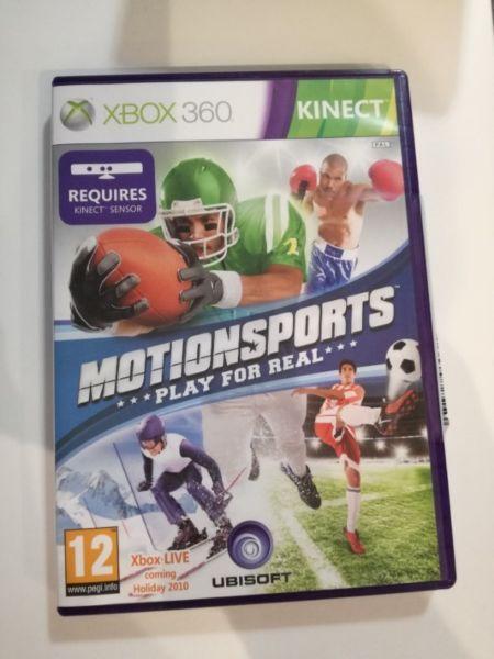 KINECT Motionsports X-BOX 360