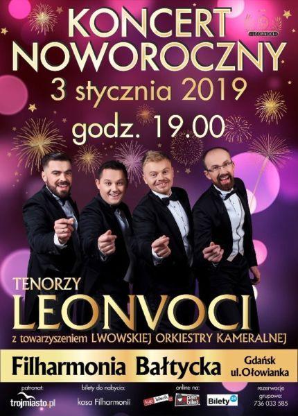 LeonVoci w Filharmonii Bałtyckiej już 3 stycznia !