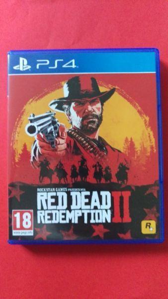 Red Dead Redemption 2 pl ps4 + DLC stan idealny