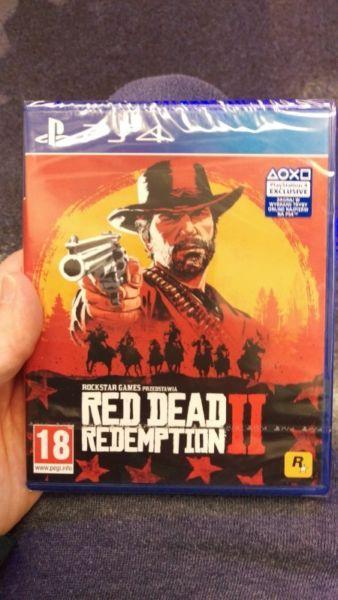 Red Dead Redemption 2 pl ps4 NOWA FOLIA