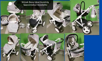 Wózek Głęboko spacerowy i fotelik