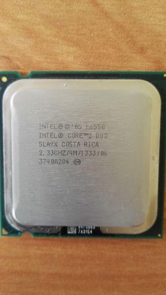 Procesor Intel Core 2 Duo E6550 2.33GHz + wentylator