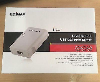 USB GDI Print Server - Edimax