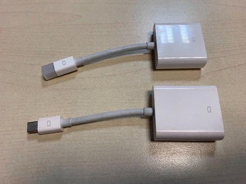 Adaptery do Macbooka Mini DisplayPort to VGA, DVI