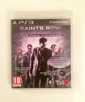 Saints Row The Third Full Package 3 ANG PS3 Playstation 3