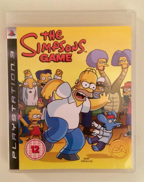 The Simpsons Game ANG PS3 Playstation