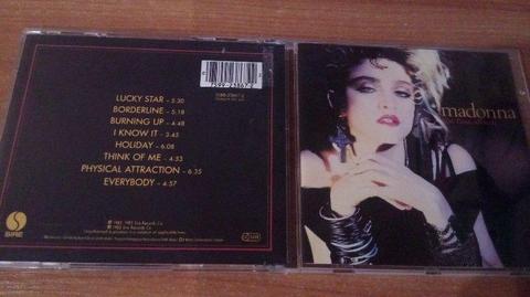 Madonna ‎- The First Album , I wydanie cd