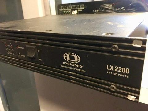 Dynacord LX-2200 - wzmacniacz mocy 2 x 1100 W
