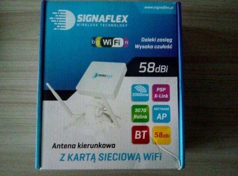 Antena aktywna WiFi DIABLO USB 58dBi najmocniejsza