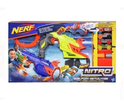 Nerf wyrzutnia samochodów Nitro Duelfury Demolition C0817