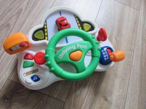 kierownica interaktywna smiki biegi kluczyk itp duża zabawka