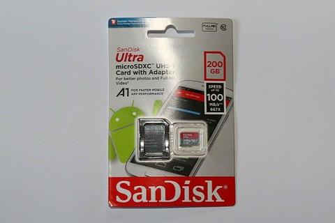 Karta pamięci microSDXC SanDisk Ultra 200GB
