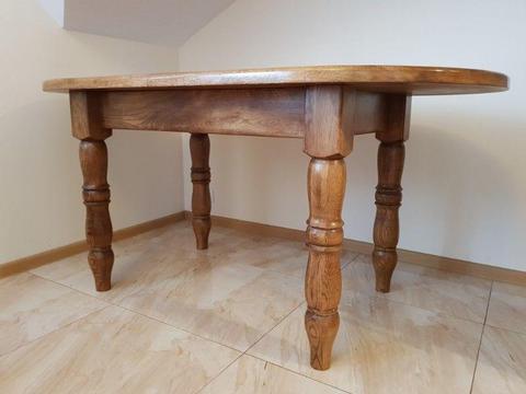 Jak NOWY Stół dębowy. Złoty dąb. Stan wzorowy. OKAZJA