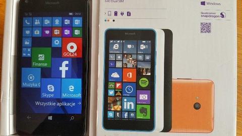 Lumia 640 dual sim, mało używany w idealnym stanie. Od seniora