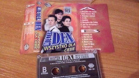 Mister Dex ‎- Wszystko Dla Ciebie KASETA super stan 1998