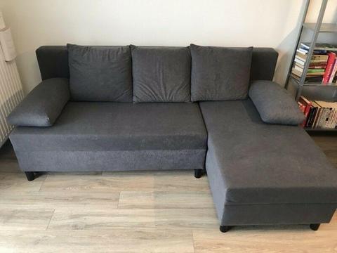 Sofa rozkładana z leżanką (narożnik) - Angsta Ikea