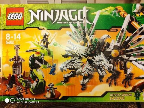 Zestaw LEGO Ninjago 9450 - Epicka Walka Smoków