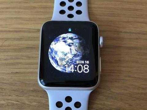 Apple Watch series 3 Nike+ 42mm srebrny - IDEAŁ, GWARANCJA