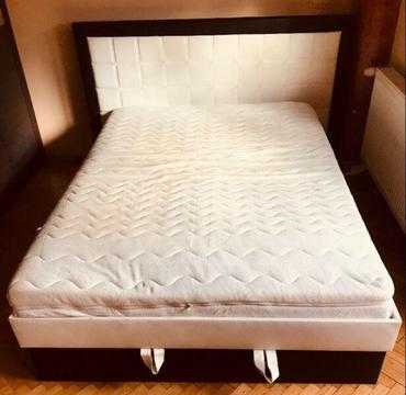 Łóżko z materacem SASKA KĘPA