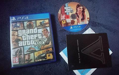 Grand Theft Auto V / GTA 5 PL Playstation PS4 stan bdb, polska wersja