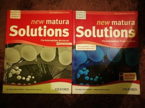 New Matura Solutions podręczniki i ćwiczenia