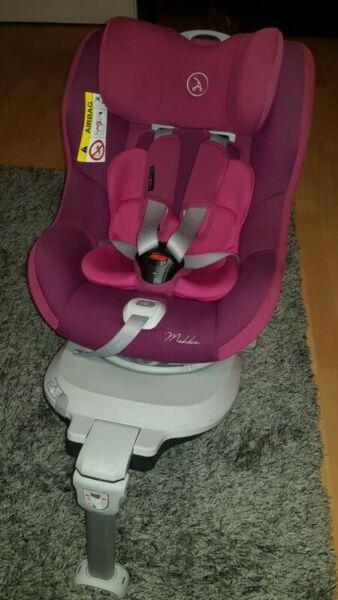 Fotelik obrotowy 360 stopni Coletto Mokka 0-18 kg