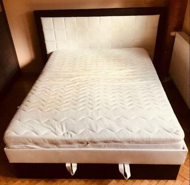 Łóżko z materacem SASKA KĘPA