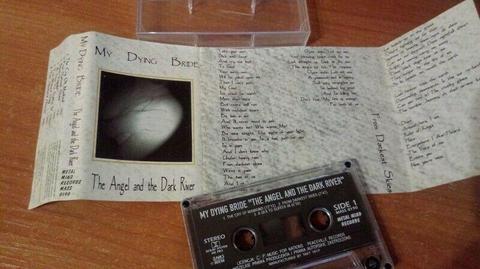 My Dying Bride ‎- The Angel And The Dark River KASETA 1996 DEATH