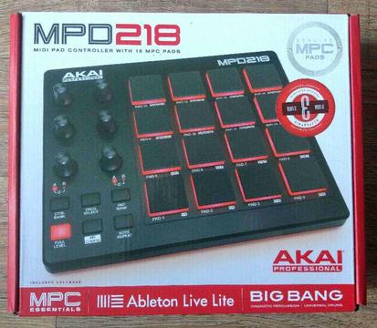 Akai MPD218 Kontroler USB MIDI-Nieużywany