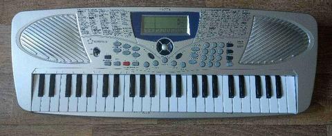 Nowy keyboard MC-37A srebrny