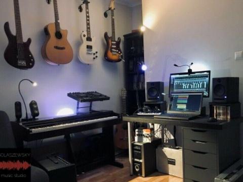 Studio nagrań, domowa pracownia dźwięku