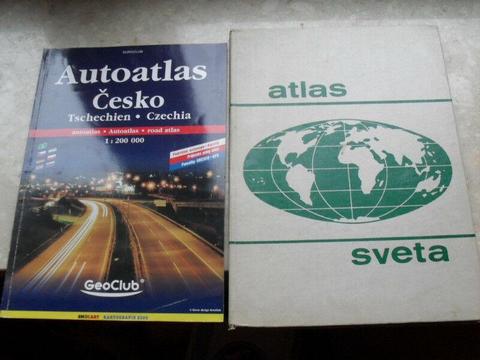 2 czeskie atlasy