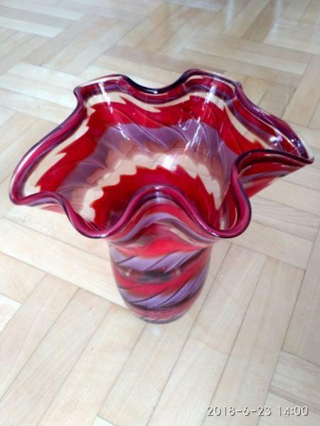 Duży wazon - szkło artystyczne