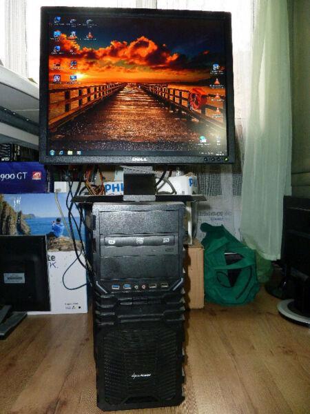 Komputer gracza 8 rdzeniowy Phenom Black Quad 8350 4x4,5 GHz+GeForce .GTX.650
