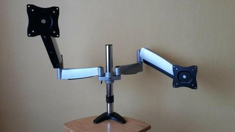 MACLEAN MC 587 Uchwyt na monitor łamany PIVOT VESA 75/100