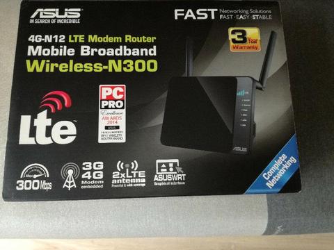 Router Asus 4G-N12 LTE