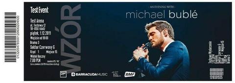 Sprzedam dwa bilety na koncert Michael Buble Kraków 20.09.2019