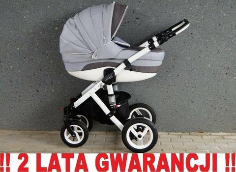 REWELACYJNY wózek ADAMEX ASPENA PLUS - zestaw 2w1 !! Wysyłka !!
