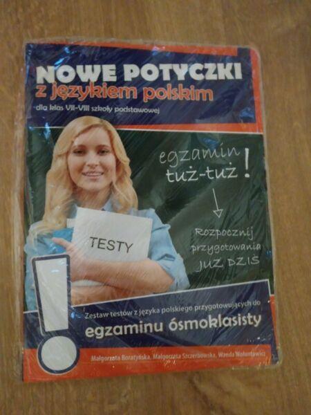Nowe potyczki z językiem polskim dla klas VII-VIII wydawnictwo Krzak