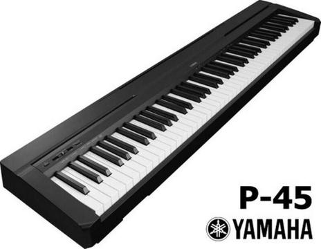 Wypożycz pianino cyfrowe Yamaha P45. Wypożyczalnia instrumentów