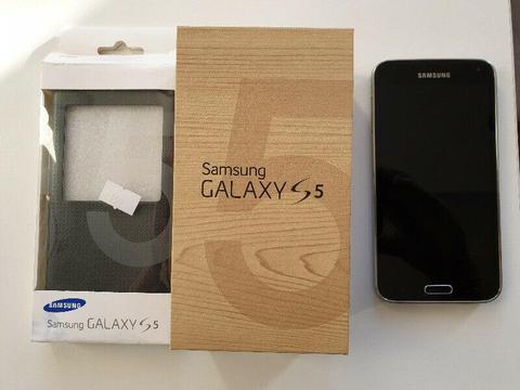 Samsung galaxy s5 + etui S View Cover. Komlet, stan bardzo dobry!