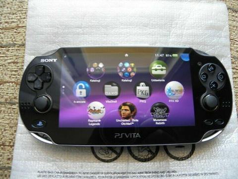 Sony PS Vita 3.65 Henkaku ENSO 64 GB + 4 GB