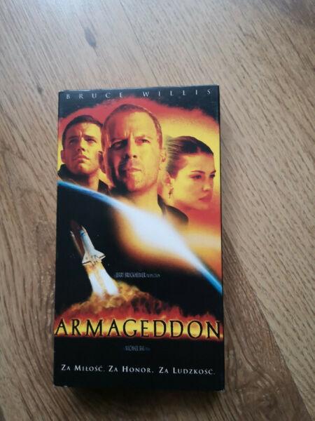 Film Armagedon kaseta VHS kolekcja