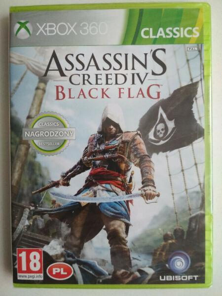 Gra Xbox 360 / Xbox One - Assassin's Creed IV Black Flag, nowa, folia