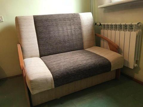 Dwuosobowa sofa z funkcją spania - za darmo