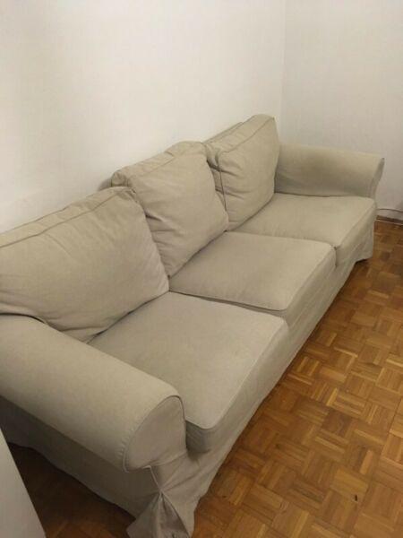 IKEA Sofa trzyosobowa, Lofallet beżowy